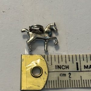 Sterling silver 925 horse charm